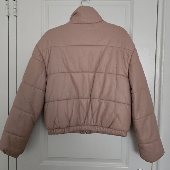 Guess Vegan Leather Puffer - Picture 5 of 10
